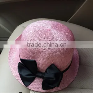 Rim Straw Hat Beach Hat Summer Hat Sunhat Vintage Hat 60s Hat Retro Hat Hipster Hat thumbnail-5