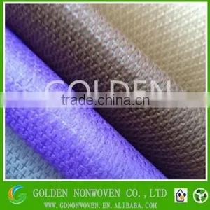 [Non Woven Factory]170g 100% PP Spunbonded Nonwoven Fabric Cross Pattern With Nylon for Shoe Lining thumbnail-3