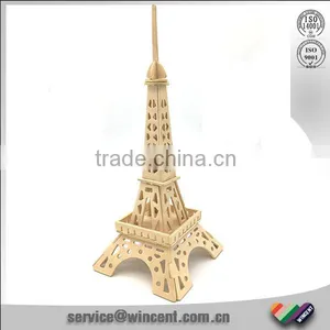 Wooden 3D World's Famous Building Puzzle thumbnail-2