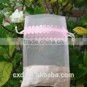 Organza,satin,microfiber,velvet,organza Material and Recyclable Feature Personalized Organza Bags thumbnail-4