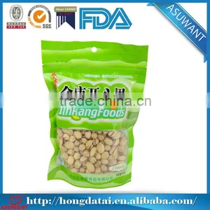 Three Side Heat Seal Pouch With Clear Window and Printing for Nut thumbnail-1