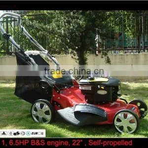B&S Self Propelled Lawn Mower 22", 4 in 1 thumbnail-1