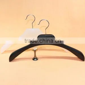 High Quality Plastic Cloth Hanger Factory Custom Logo and Coat Hanger thumbnail-1