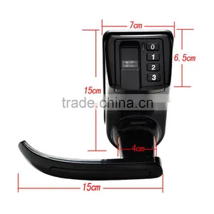 ADEL Smart Home Smart Lock Fingerprint Password Automatic Home Door Locks Smart Alarm Lock thumbnail-6