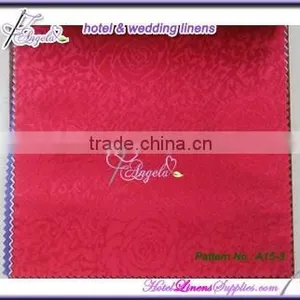 Dia-126"(320cm) Rose Pattern Polyester Jacquard Tablecloths for Table Decorations-Jacquard Pattern No. A15-1,2,3,4 thumbnail-3