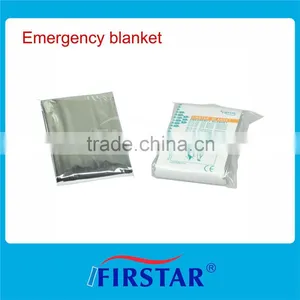 Aluminized Non-stretch Polyester Gold Emergency Blanket thumbnail-3