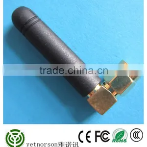 2.4GHz 1/2 Wave Stub Antenna SMA Male Straight Connector for Small WLAN and Blutetooth Device thumbnail-1