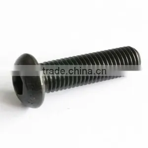 ISO7380 Black Oxide Hex Socket Button Head Cap Screw Quality Choice thumbnail-1