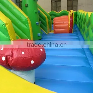 2015 New Design Giant Inflatable Castle. Inflatable Castle With Slide thumbnail-5
