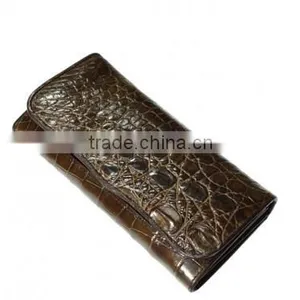 Crocodile Leather Wallet for Women SWCRW-010 thumbnail-1