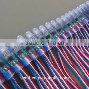 12V 0.6W 12mm WS2811 RGB LED Pixel Light IP68 Waterproof thumbnail-5