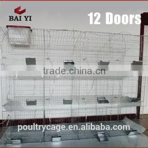 BAIYI Tiers and Cheap Poultry Farming Equipment For Rabbit (rabbit Cage) thumbnail-3