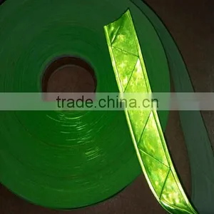 Reflective Strip of PVC Reflective Cloth Material Tape thumbnail-4