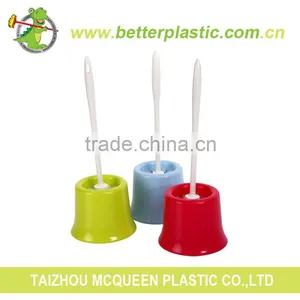 Hot Selling Bathroom Household Plastic Fashion Brush Holder Cleaning Toilet Brush Set thumbnail-4