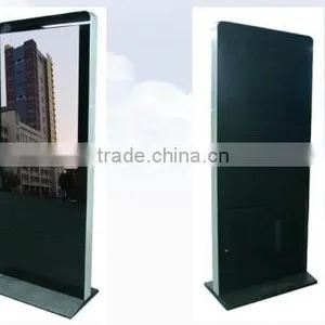 57 Inch Floor Standing Windows System Touch Screen LCD Advertising Player thumbnail-1