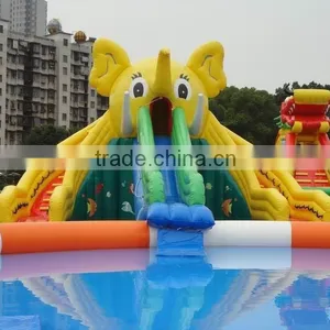 Hot Sell Inflatable Outdoor Swimming Pool for Sale,Inflatable Water Pool thumbnail-1