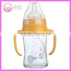 Baby Soft Silicone Glass Baby Bottles thumbnail-3