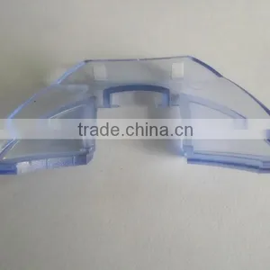 2016 Plastic Injection Molded Design Blue Transparent Plastic Parts thumbnail-2