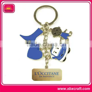 New Design High Heel Shoe Shape Metal Keychain thumbnail-1