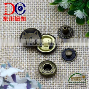 FOX Design Metal Button Snaps for Coat,Snap Fastener for Leather thumbnail-1