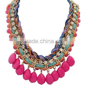 Fashion Acrylic Necklace Latest Model Fashion Necklace for Women thumbnail-2