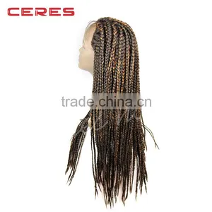 2016 Popular Synthetic Lace Front Dreadlocks Wig for Black Women thumbnail-4