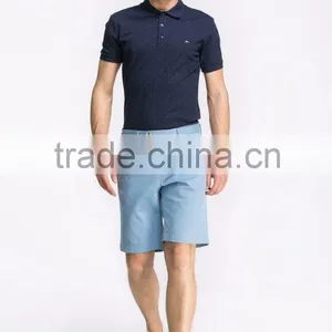 Men's Casual Business Starry Sky Design Cotton POLO T Shirt thumbnail-1
