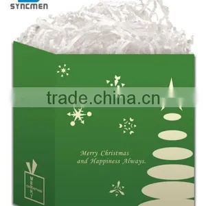 Christmas Chart Paper Drawstring Gift Bags thumbnail-4