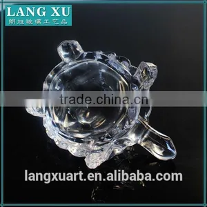 LX-D015 Wholesale Wedding Gift Glassware Five Sizes Crystal Glass Tortoise thumbnail-4