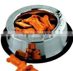 Dog Bowl / COMEDOURO INOX ALTO RELEVO TOPO thumbnail-1