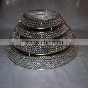 Crystal Cake Stand,hanging Crystals Cake Stand,lighted Acrylic Cake Stand thumbnail-1