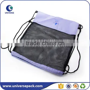Custom-made Drawstring Mesh Tote Bag thumbnail-1