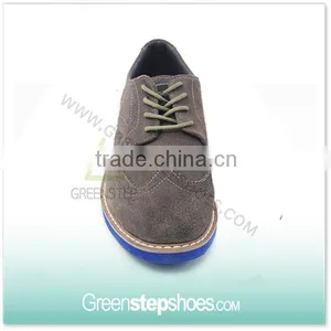 Fashion Gray Suede Leather Nice Footwear, Footwear For Men thumbnail-3