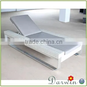 Adjustable Back Sun Loungers Aluminum Leg Chaise Lounge Quality Choice thumbnail-2