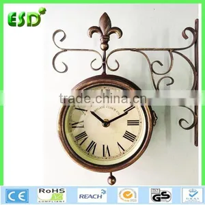 2015 Double Sided Garden Wall Clock thumbnail-5