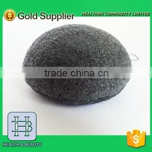 Black Color Charcoal Konjac Sponge thumbnail-1