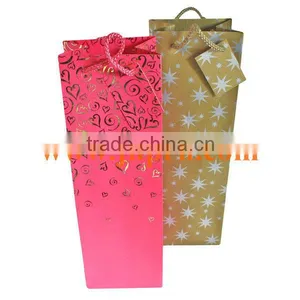 Single Wine Bottle Gift Bag Hang Tag thumbnail-1