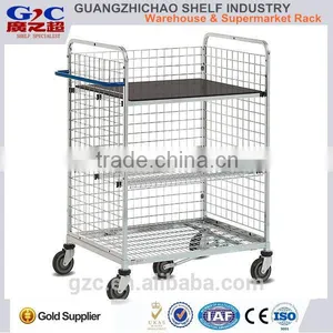 GZC Multi Wire Mesh Heavy Duty Logistics Trolley thumbnail-1
