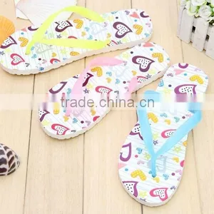 2015 Summer Antiskid Love Filp Flops Beach Slippers Wholesale thumbnail-1