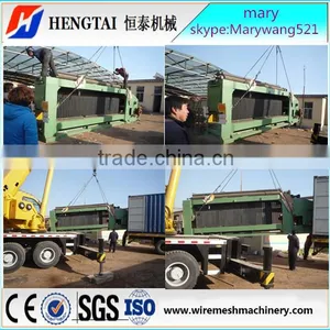 China Manufacture Automatic Large Hexagonal Wire Netting Machine Gabion Machine thumbnail-6