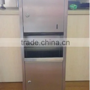 Tissue Closet With Garbage Bin thumbnail-1