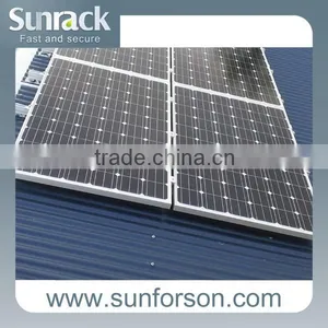 Pitched Tin Roof Solar Panel Mounting Parts thumbnail-2