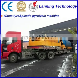 SCRAP TYRE TO FUEL OIL PYROLYSIS EQUIPMENT FOR 50% OIL YIEKD RATE thumbnail-1