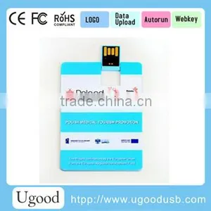 OEM Fancy Full Color Card Usb,protected High Quality Slider Chip Usb Memroy,lighter Weighter Plastic Credit Card Usb Stick thumbnail-1