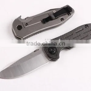 OEM Grey Titanium Alloy Folding Camping Knife thumbnail-1