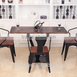 High Quality Restaurant Dining Set Cheap Restaurant Tables Chairs thumbnail-1