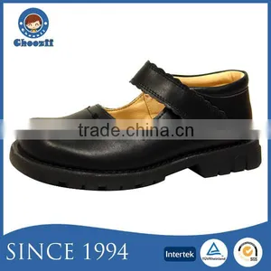 2016 New Design Cute Flower Leather School Shoes for Girls thumbnail-1