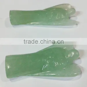 Green Aventurine 2INCH Angels | Wholesale Gemstone Angels From India thumbnail-1