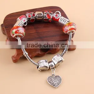 Latest Bracelet Design European Beads Women Fashion Charms Bracelet thumbnail-4