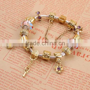 China Supplier 2015 Fashion Gold Jewelry Gold Bracelet thumbnail-3